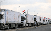 La ONG dispone de 276 camiones listos para acceder por la frontera de Rafah y por Jordania.